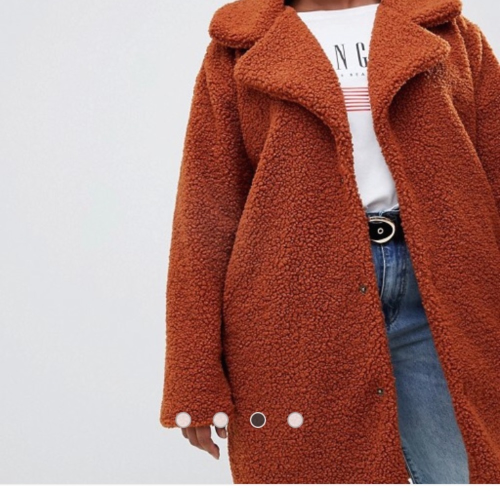 ASOS teddy Coat
